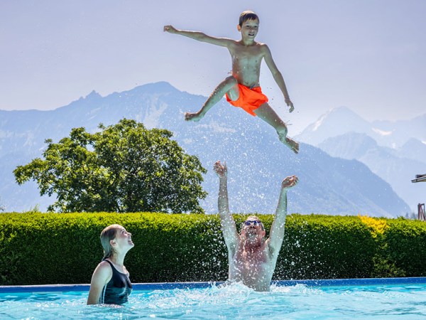 Ziel für Familien: Campingregion Interlaken (Schweiz)