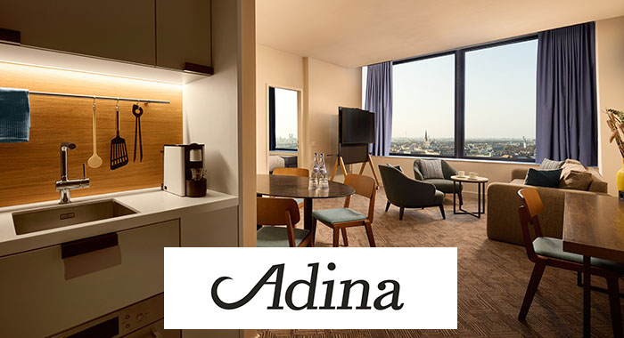 Adina Apartment Hotels: familienfreundliche Apartments in 14 Städten Europas