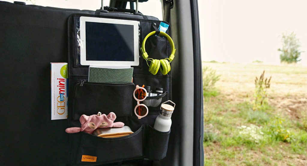 Der Auto-Organizer von Lässig im Test: Praktisch für lange Autofahrten