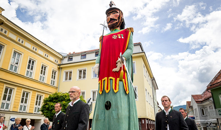 Umzug in der Region Murau in der Steiermark in Österreich