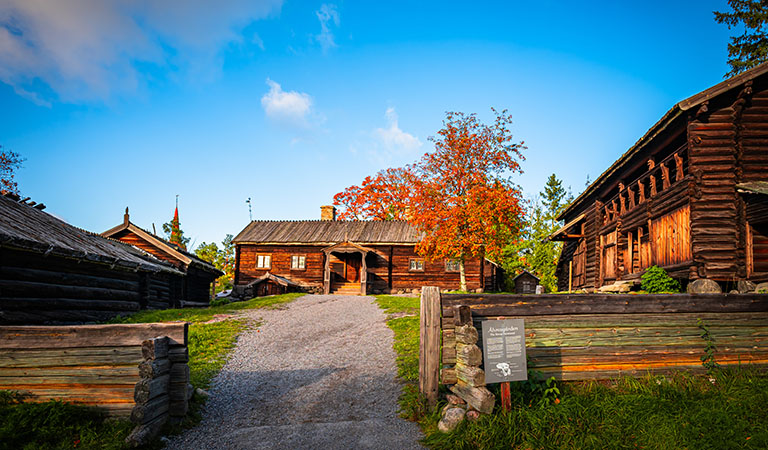 Freiluftmuseum Skansen in Stockholm in Schweden