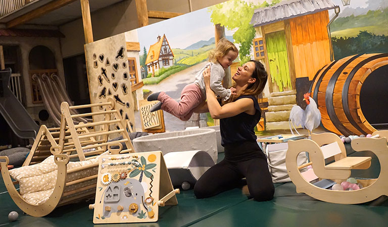 Kinderbetreuung im luxuriösen Kinderhotel Ulrichshof im Bayerischen Wald
